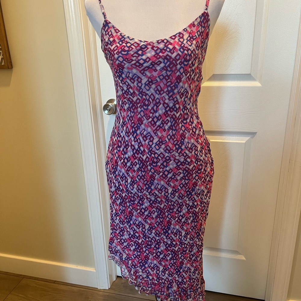 Betsey Johnson vintage asymmetrical slip dress